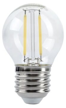 OPTONICA LED λάμπα G45 1866, Filament, 2W, 2700K, 200lm, E27