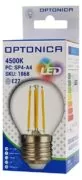 OPTONICA LED λάμπα G45 Filament 1868, 4W, 4500K, E27, 400lm 2