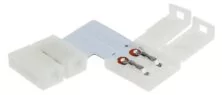 OPTONICA γωνιακό connector 6620, για LED καλωδιοταινία 5050