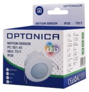 OPTONICA αισθητήρας κίνησης 7317, χωνευτός, 360°, 6m, IP20, λευκός 3
