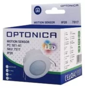 OPTONICA αισθητήρας κίνησης 7317, χωνευτός, 360°, 6m, IP20, λευκός 3