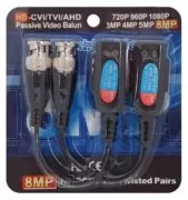 PULSAR παθητικό video balun P-TR1HD για κάμερες HD-CVI/TVI/AHD/CVBS 2