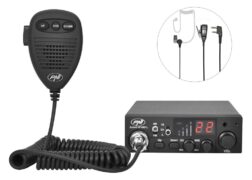 PNI Escort HP 8001L ASQ CB πομποδέκτης αυτοκινήτου με ακουστικά HS81L
