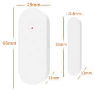 POWERTECH ασύρματη μαγνητική παγίδα PT-1133, 433MHz eV1527, λευκή 4