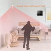 POWERTECH ασύρματος ανιχνευτής κίνησης PT-1134, pet-immune έως 15kg, 433MHz eV1527 2