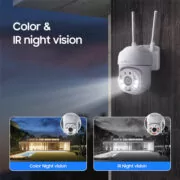 POWERTECH smart κάμερα PT-1144, 2MP, Wi-Fi, PTZ, IP65 2