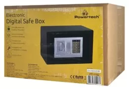 POWERTECH χρηματοκιβώτιο ασφαλείας PT-1192, ψηφιακό κλείδωμα, 31x20x20cm, 6.5kg 7