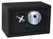 POWERTECH χρηματοκιβώτιο PT-1196 με δακτυλικό αποτύπωμα, 31x20x20cm, 8kg