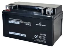 POWERTECH μπαταρία μολύβδου μοτοσυκλέτας PT-1205, 12V 7Ah, AGM, YTX7A-BS