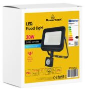 POWERTECH LED προβολέας PT-1262, με αισθητήρα κίνησης, 30W, 4000K, IP65 2