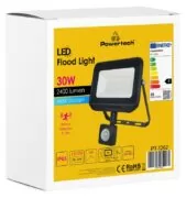 POWERTECH LED προβολέας PT-1262, με αισθητήρα κίνησης, 30W, 4000K, IP65 2