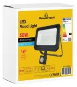 POWERTECH LED προβολέας PT-1263, με αισθητήρα κίνησης, 50W, 4000K, IP65 2