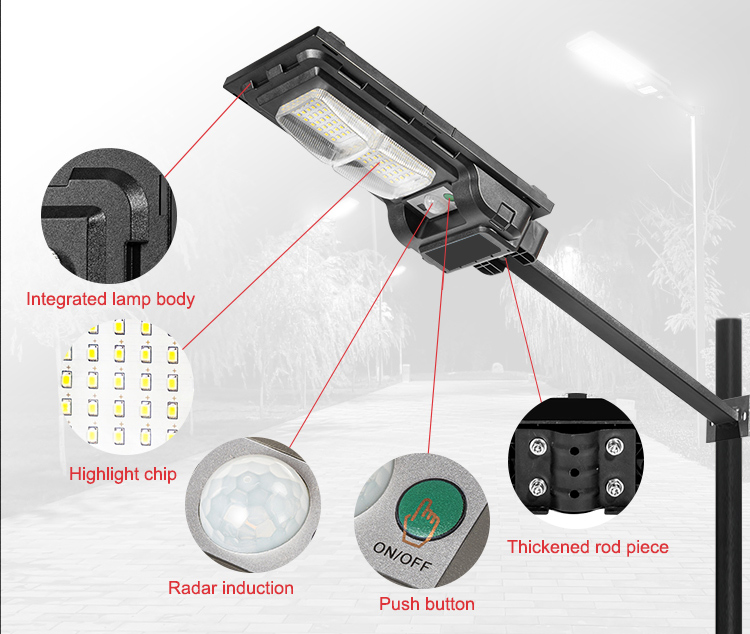 POWERTECH LED ηλιακός προβολέας PT-1269 με αισθητήρα κίνησης, 50W, 3500mA, IP65 4 POWERTECH LED ηλιακός προβολέας PT-1269 με αισθητήρα κίνησης, 50W, 3500mA, IP65 - Image 2