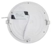 POWERTECH LED panel PT-1270 χωνευτό, 18W, Φ22cm, 4000K, 1440lm, λευκό 2