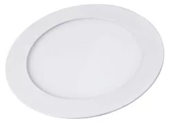 POWERTECH LED panel PT-1270 χωνευτό, 18W, Φ22cm, 4000K, 1440lm, λευκό