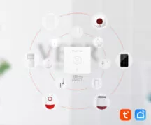 POWERTECH smart ασύρματο σύστημα συναγερμού PT-1285, RFID, WiFi, TUYA 3