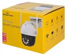 POWERTECH smart κάμερα PT-1339, 3MP, WiFi, PTZ, SD, IP66 4