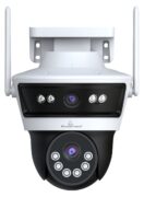 POWERTECH smart κάμερα PT-1340, 3MP, dual lens, WiFi, PTZ, SD, IP65