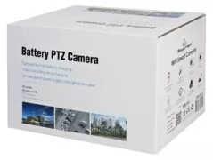 POWERTECH smart ηλιακή κάμερα PT-1341, 4MP, WiFi, PTZ, SD, IP66 5