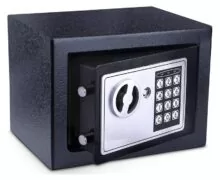 POWERTECH χρηματοκιβώτιο ασφαλείας PT-1342, ψηφιακό κλείδωμα, 23x17x17cm, 2.18kg