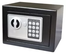 POWERTECH χρηματοκιβώτιο ασφαλείας PT-1342, ψηφιακό κλείδωμα, 23x17x17cm, 2.18kg 2