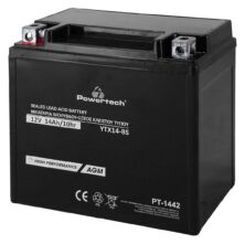 POWERTECH μπαταρία μολύβδου μοτοσυκλέτας PT-1442, 12V 14Ah, AGM, YTX14-BS