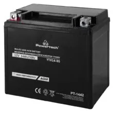 POWERTECH μπαταρία μολύβδου μοτοσυκλέτας PT-1442, 12V 14Ah, AGM, YTX14-BS