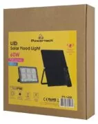 POWERTECH LED ηλιακός προβολέας PT-1456 με τηλεχειριστήριο, αισθητήρας κίνησης, 60W, 4000K, 750lm, IP66 2