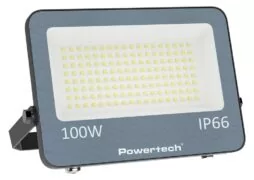 POWERTECH LED προβολέας PT-1460, 100W, 4000K, 9000lm, IP66 1