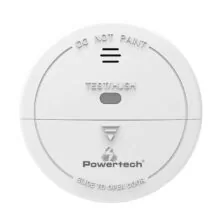 POWERTECH ασύρματος ανιχνευτής καπνού PT-1464 για συναγερμούς, Wi-Fi, TUYA