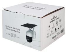 POWERTECH smart ηλιακή κάμερα PT-1497, dual lens, 3MP, 4G, PTZ, SD, IP65 3
