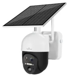POWERTECH smart ηλιακή κάμερα PT-1497, dual lens, 3MP, 4G, PTZ, SD, IP65