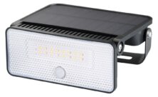 POWERTECH LED ηλιακό φωτιστικό PT-1517 με αισθητήρα κίνησης, 8W, 1800mAh, μαύρο