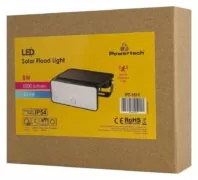 POWERTECH LED ηλιακό φωτιστικό PT-1517 με αισθητήρα κίνησης, 8W, 1800mAh, μαύρο 9 POWERTECH LED ηλιακό φωτιστικό PT-1517 με αισθητήρα κίνησης, 8W, 1800mAh, μαύρο 4