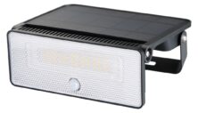 POWERTECH LED ηλιακό φωτιστικό PT-1518 με αισθητήρα κίνησης, 12W, 3600mAh, μαύρο