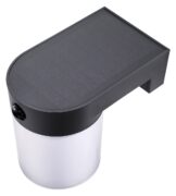 POWERTECH LED ηλιακό φωτιστικό PT-1520 με αισθητήρα κίνησης, 4W, 2000mAh, μαύρο 1