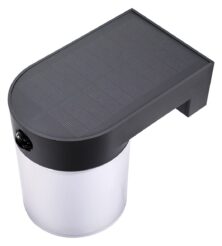 POWERTECH LED ηλιακό φωτιστικό PT-1520 με αισθητήρα κίνησης, 4W, 2000mAh, μαύρο