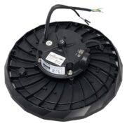 POWERTECH LED φωτιστικό καμπάνα PT-1531, 100W, 6500K, Φ30x11cm, IP65, μαύρο 3