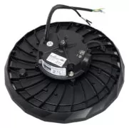 POWERTECH LED φωτιστικό καμπάνα PT-1531, 100W, 6500K, Φ30x11cm, IP65, μαύρο 3