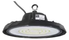 POWERTECH LED φωτιστικό καμπάνα PT-1531, 100W, 6500K, Φ30x11cm, IP65, μαύρο