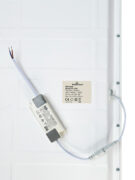 POWERTECH LED panel ψευδοροφής PT-1533, 40W, 59.5x59.5cm, τετράγωνο, 4000K, 4000lm, λευκό 4