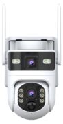 POWERTECH smart ηλιακή κάμερα PT-1547, dual lens, 4MP, 4G, PTZ, SD, IP65 2