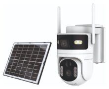 POWERTECH smart ηλιακή κάμερα PT-1547, dual lens, 4MP, 4G, PTZ, SD, IP65 1