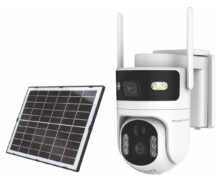POWERTECH smart ηλιακή κάμερα PT-1547, dual lens, 4MP, 4G, PTZ, SD, IP65
