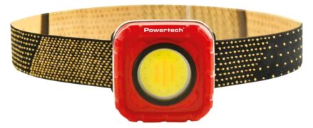 POWERTECH LED φακός κεφαλής PT-1548, 4 σε 1, επαναφορτιζόμενος, 950lm, IP64, κόκκινος 1