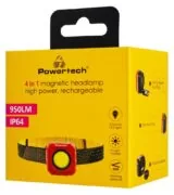 POWERTECH LED φακός κεφαλής PT-1548, 4 σε 1, επαναφορτιζόμενος, 950lm, IP64, κόκκινος 6