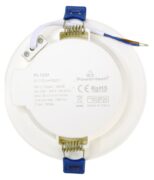 POWERTECH LED φωτιστικό downlight PT-1559, 9W, Φ116x25mm, 4000K, 765lm, λευκό 2