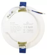 POWERTECH LED φωτιστικό downlight PT-1559, 9W, Φ116x25mm, 4000K, 765lm, λευκό 2