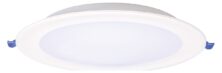 POWERTECH LED φωτιστικό downlight PT-1559, 9W, Φ116x25mm, 4000K, 765lm, λευκό