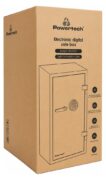 POWERTECH χρηματοκιβώτιο ασφαλείας PT-1582, ψηφιακό κλείδωμα, 98x48x52cm, 164kgs 4